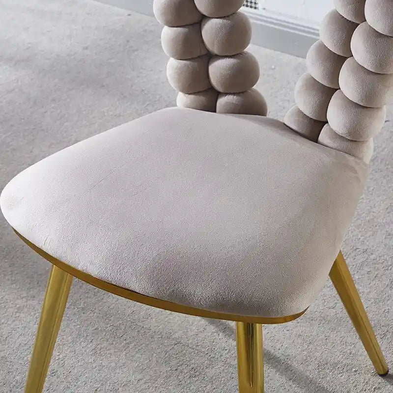 Fauteuils d'appoint avec pieds en fer (lot de 2)