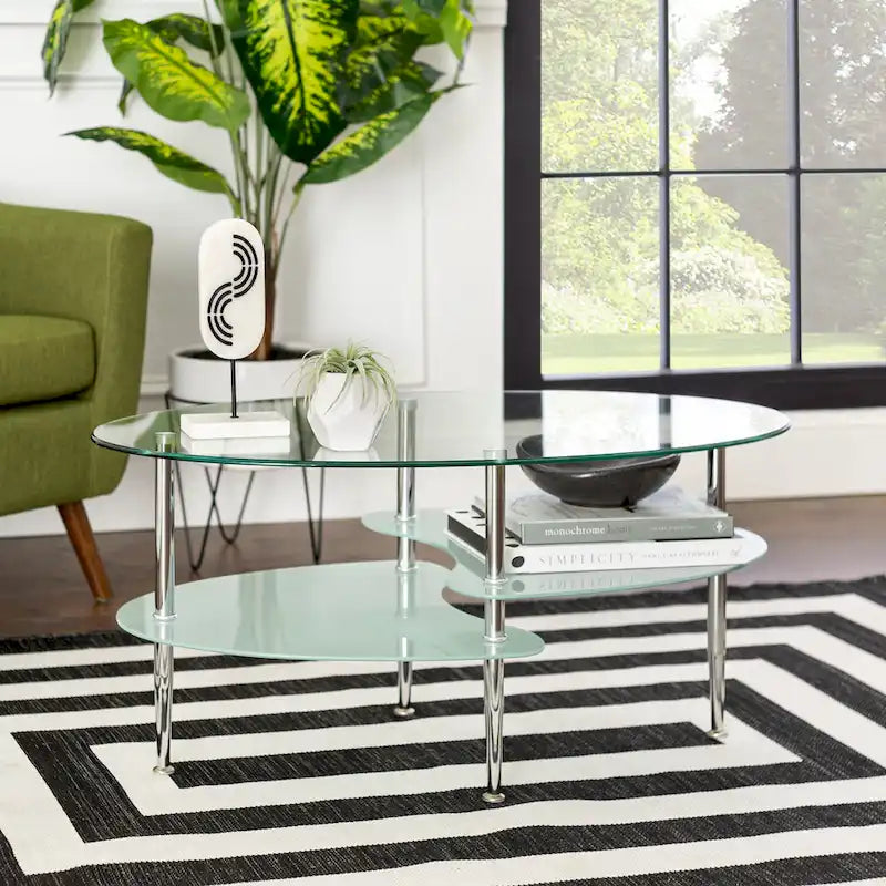Moderner Couchtisch aus Milchglas, 38