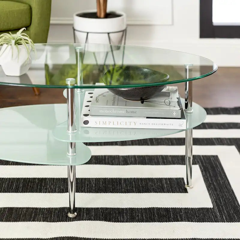 Moderner Couchtisch aus Milchglas, 38