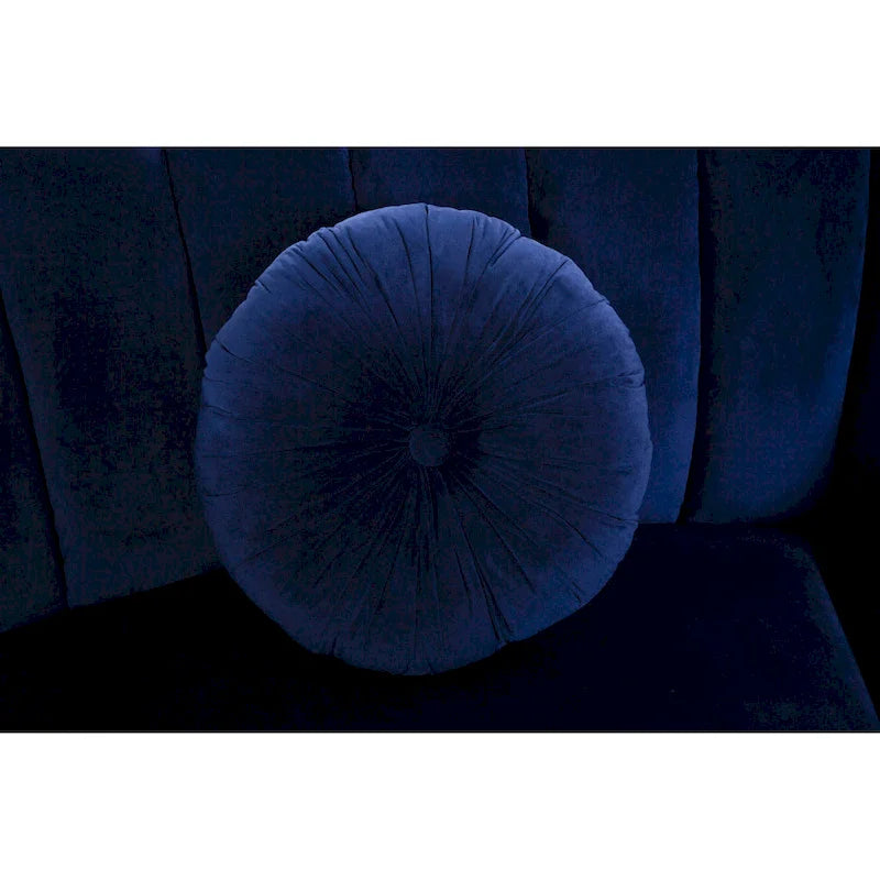 Canapés et sofas en velours, 4 places, de forme ronde