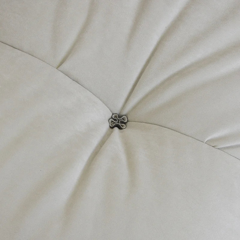 89 Modernes Ecksofa mit Armlehnen, Samtstoff, Sofa für das Wohnzimmer