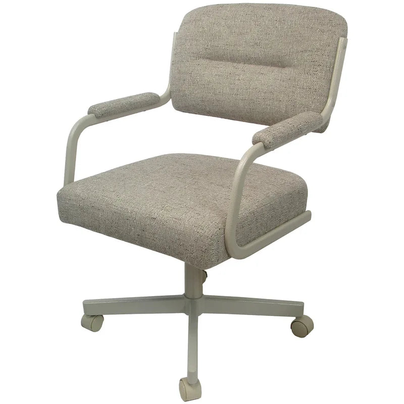 Chaise de cuisine pivotante avec roulettes