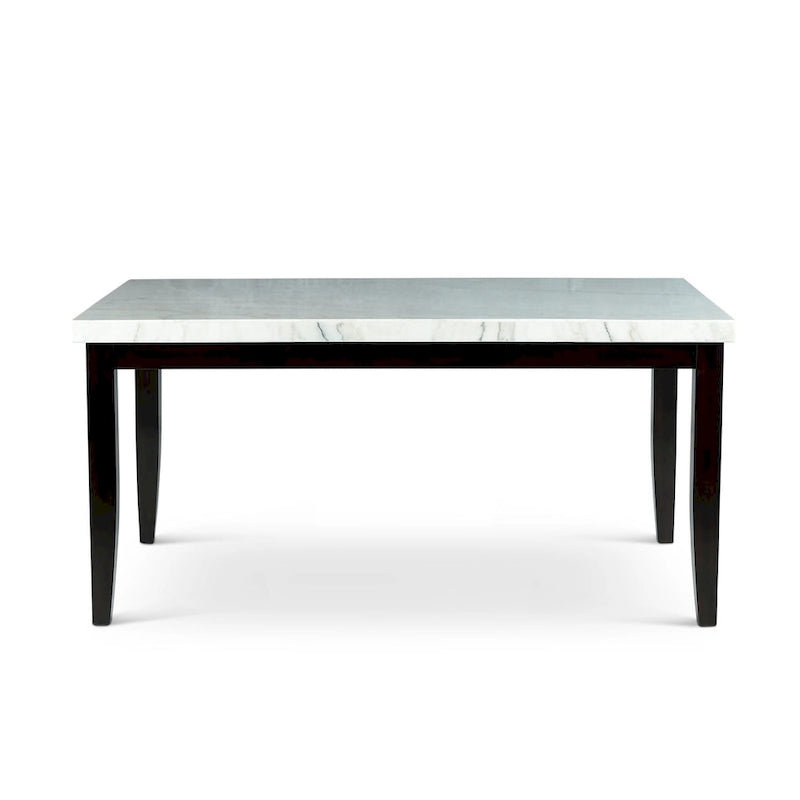 Table de salle à manger en marbre blanc