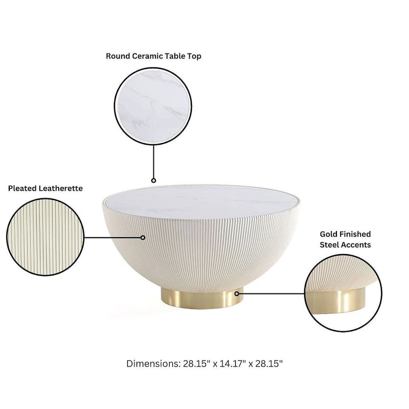 Moderne gepolsterte 2.0-Tischsets