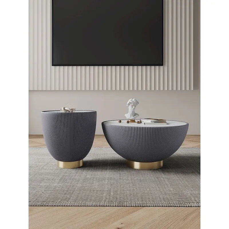 Moderne gepolsterte 2.0-Tischsets