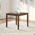 Table à manger carrée en bois, table de cuisine pour petit espace, pour 4 personnes