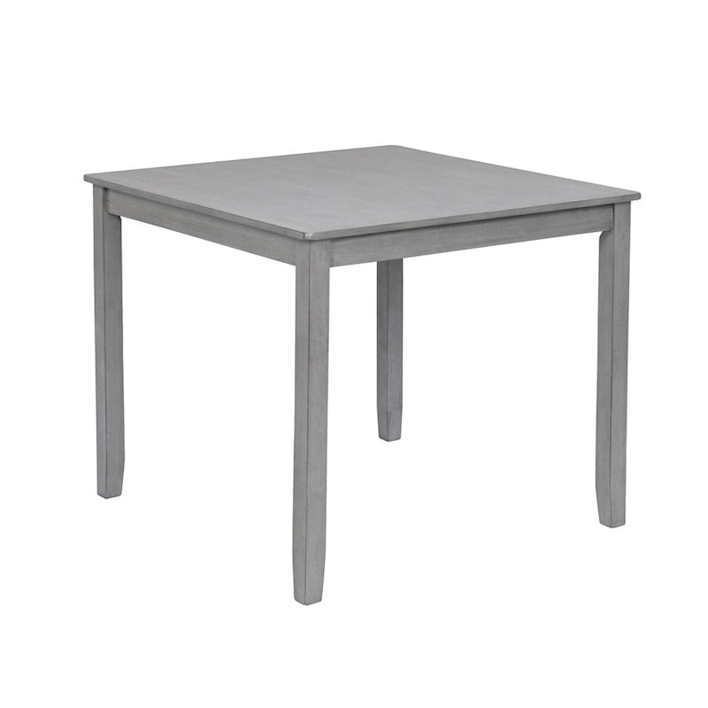 Table à manger carrée en bois, table de cuisine pour petit espace, pour 4 personnes