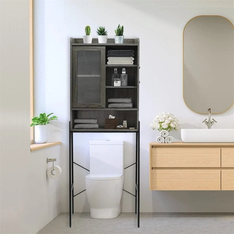 Meuble de rangement au-dessus des toilettes - 11.6D x 24.6W x 67H