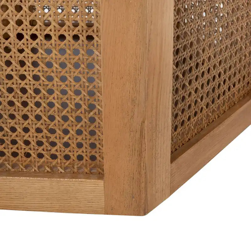 Esstisch aus Rohrgeflecht - 47.3 W x 47.3 L x 28.8 H - 47Wx47Dx29H