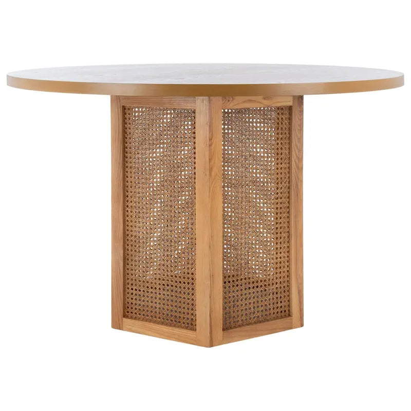 Esstisch aus Rohrgeflecht - 47.3 W x 47.3 L x 28.8 H - 47Wx47Dx29H